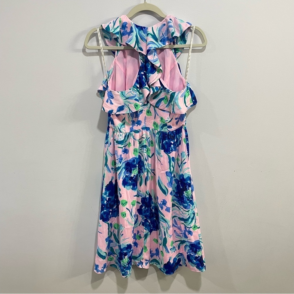NWT Lilly Pulitzer Rory Dress Pink Tropics Sweet Pea Size 0 - Picture 7 of 12